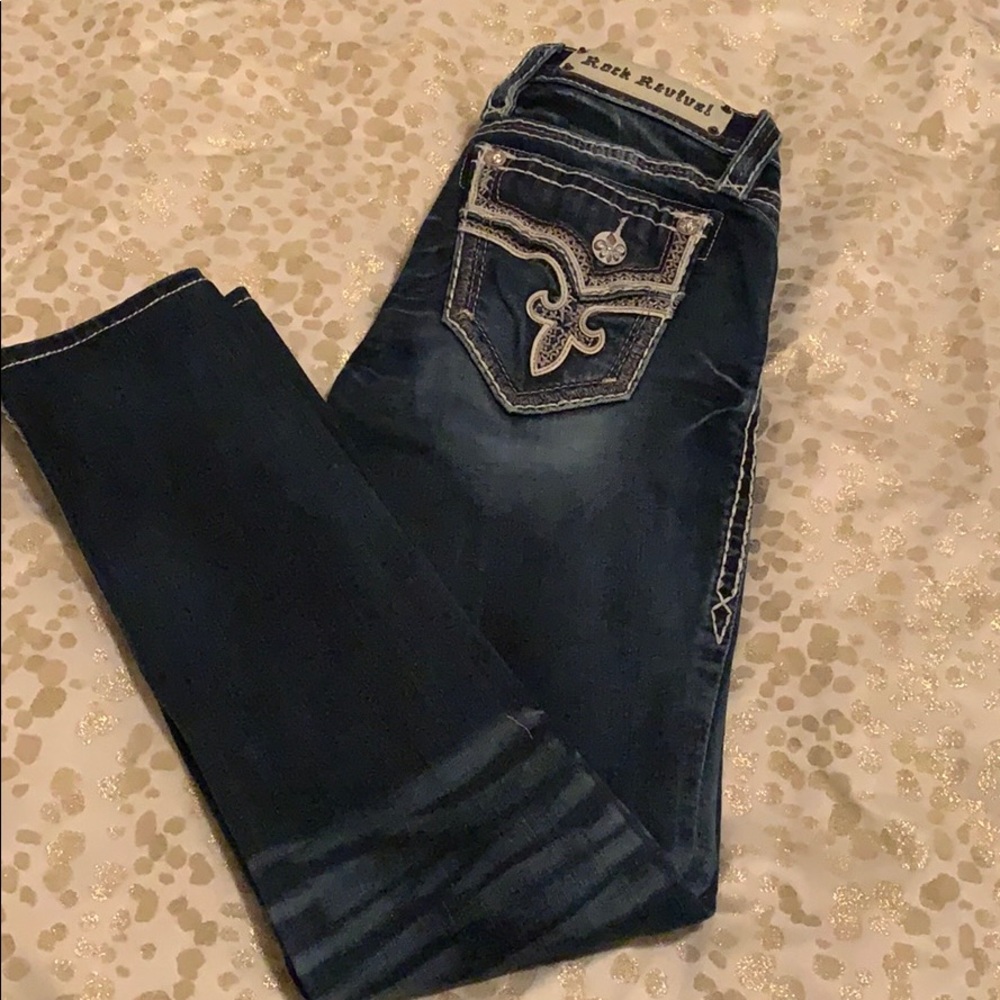 Rock Revival Jeans Skinny Size 25